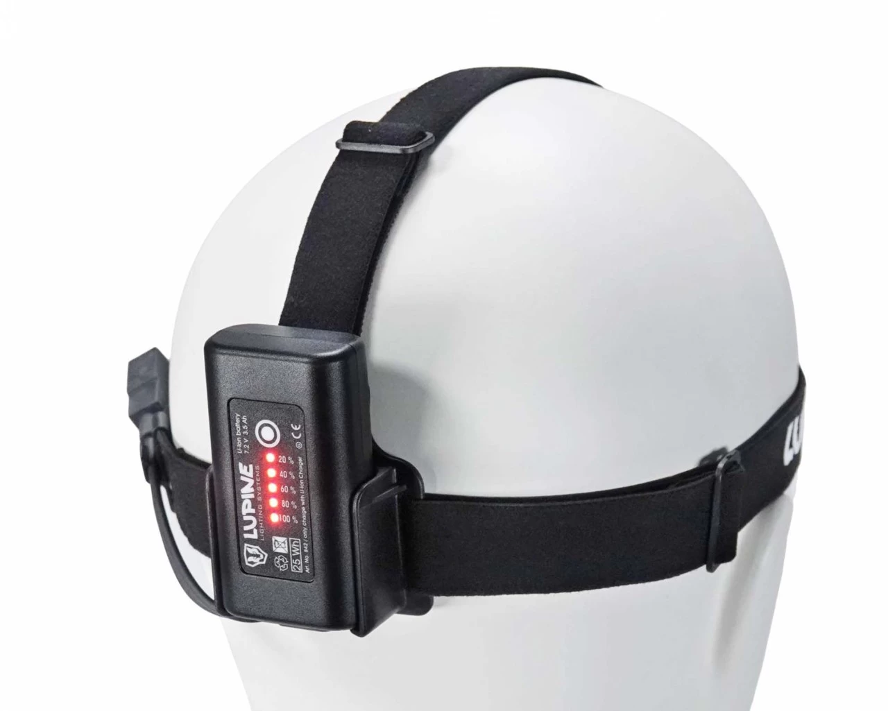 Lupine Neo X 4SC Stirnlampe 3.5Ah/25 Wh SmartCore Schwarz 6 Lupine Neo X 4SC Stirnlampe 3.5Ah/25 Wh SmartCore Schwarz – Bild 4