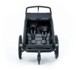 CUBE Kinder Fahrradanhänger Double CMPT Black -Fahrradausrüstung Geschäft 5 40137 1280x1280