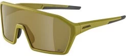 Alpina Sportbrille RAM Q-LITE Olive Matt / Mirror Gold