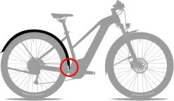 ACID Schutzblechset BB Mount 50 28" Black -Fahrradausrüstung Geschäft ACID Schutzblechset 50 28 BB Mount 2 0 4 1280x1280