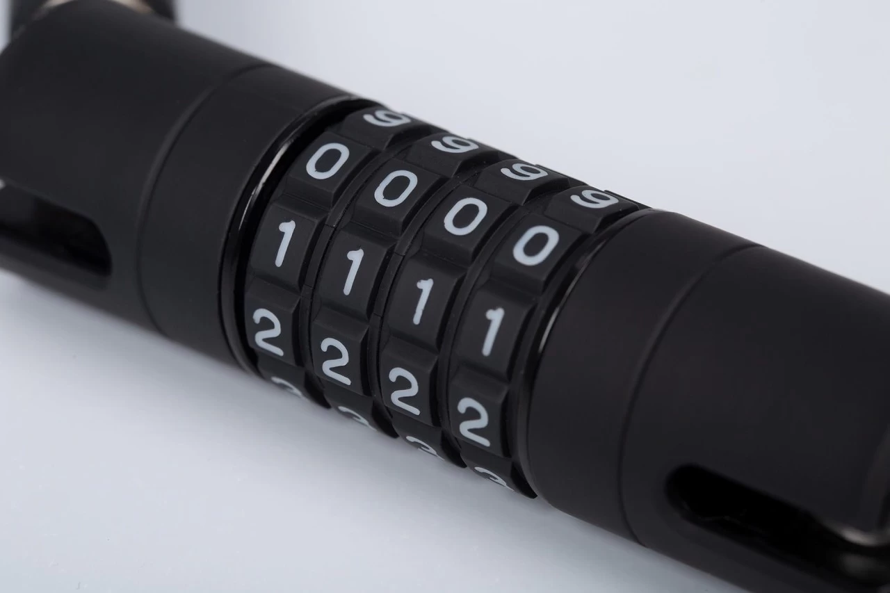 ACID Zahlenkabelschloss CORVID C65 Black 7 ACID Zahlenkabelschloss CORVID C65 Black – Bild 5