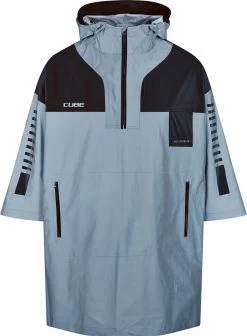 CUBE ATX Utility Poncho Safety Silver´n´grey -Fahrradausrüstung Geschäft CUBE ATX Utility Poncho Safety 7 1280x1280