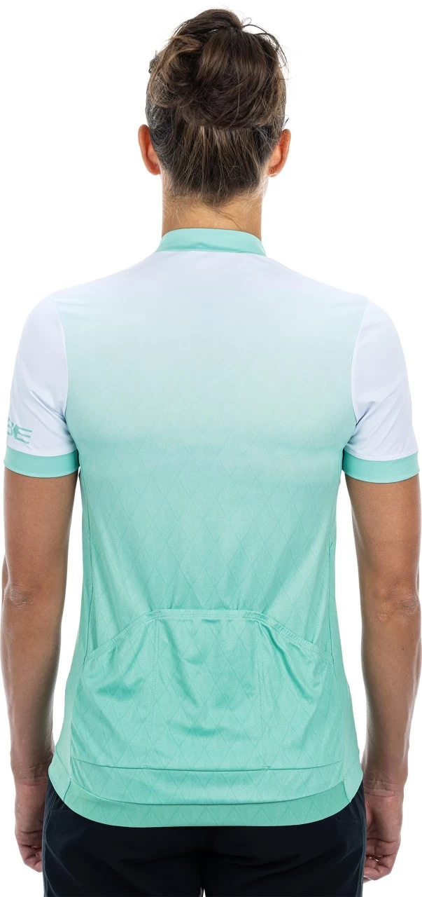 CUBE ATX WS Trikot Half Zip Kurzarm Green´n´white 4 CUBE ATX WS Trikot Half Zip Kurzarm Green´n´white – Bild 2