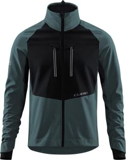 CUBE BLACKLINE Softshelljacke 365 Black`n`grey -Fahrradausrüstung Geschäft CUBE BLACKLINE Softshelljacke 365 7 1280x1280