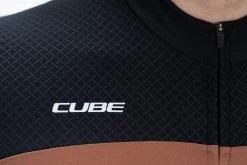 CUBE BLACKLINE Trikot Kurzarm Black`n`brown -Fahrradausrüstung Geschäft CUBE BLACKLINE Trikot kurzarm 3WYdifbQpMXM2j 1280x1280