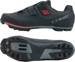 CUBE Schuhe MTB PEAK Black'n'red -Fahrradausrüstung Geschäft CUBE Schuhe MTB PEAK 3 1280x1280