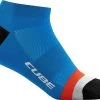 CUBE Socke Low Cut Teamline Blue´n´red´n´grey -Fahrradausrüstung Geschäft CUBE Socke Low Cut Teamline 1280x1280