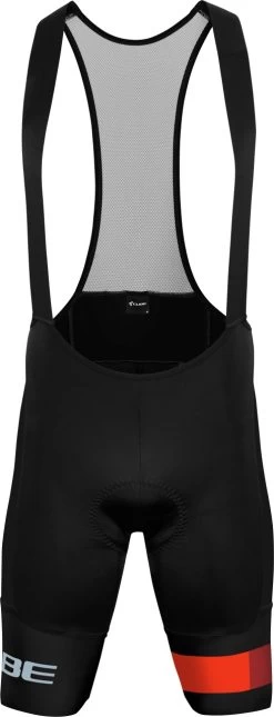 CUBE TEAMLINE Trägerhose Pro Kurz Black´n´red -Fahrradausrüstung Geschäft CUBE TEAMLINE Traegerhose Pro kurz 7 1280x1280