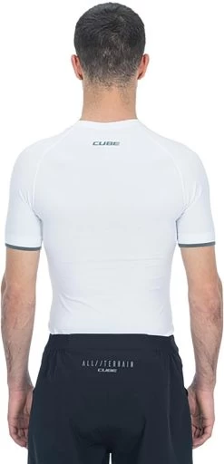 CUBE Funktionsunterhemd Race Be Cool Kurzarm White -Fahrradausrüstung Geschäft C 12456 3 38270 1280x1280