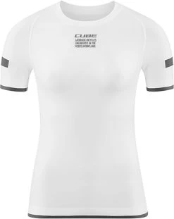 CUBE WS Funktionsunterhemd Race Be Cool Kurzarm White