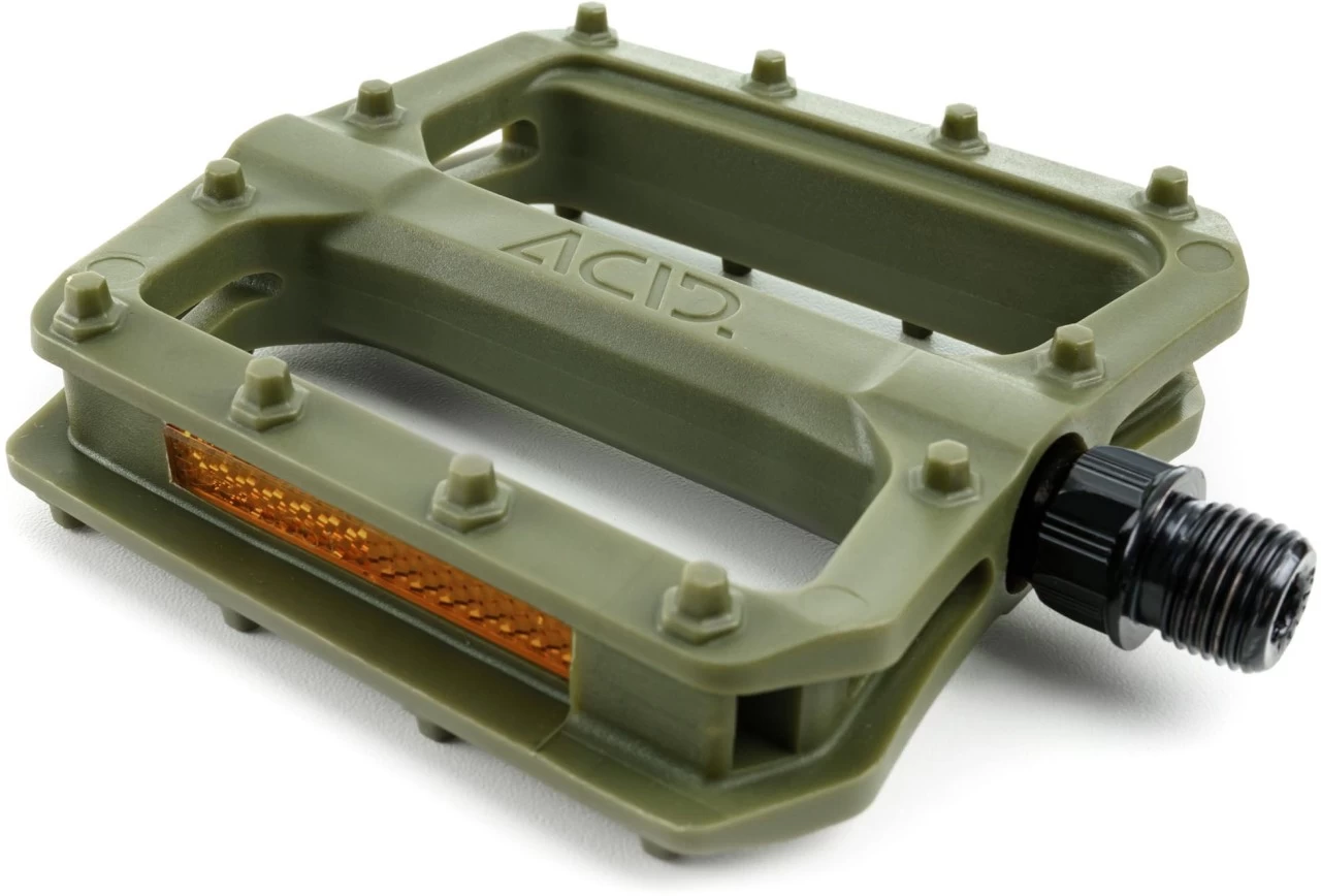 ACID Pedale FLAT C3-ZP Olive Green 5 ACID Pedale FLAT C3-ZP Olive Green – Bild 3