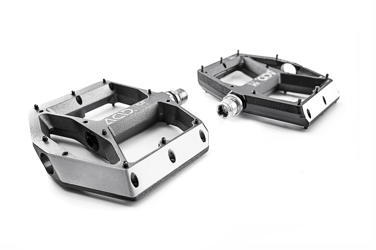 ACID Pedale FLAT A2-IB Grey 4 ACID Pedale FLAT A2-IB Grey – Bild 2