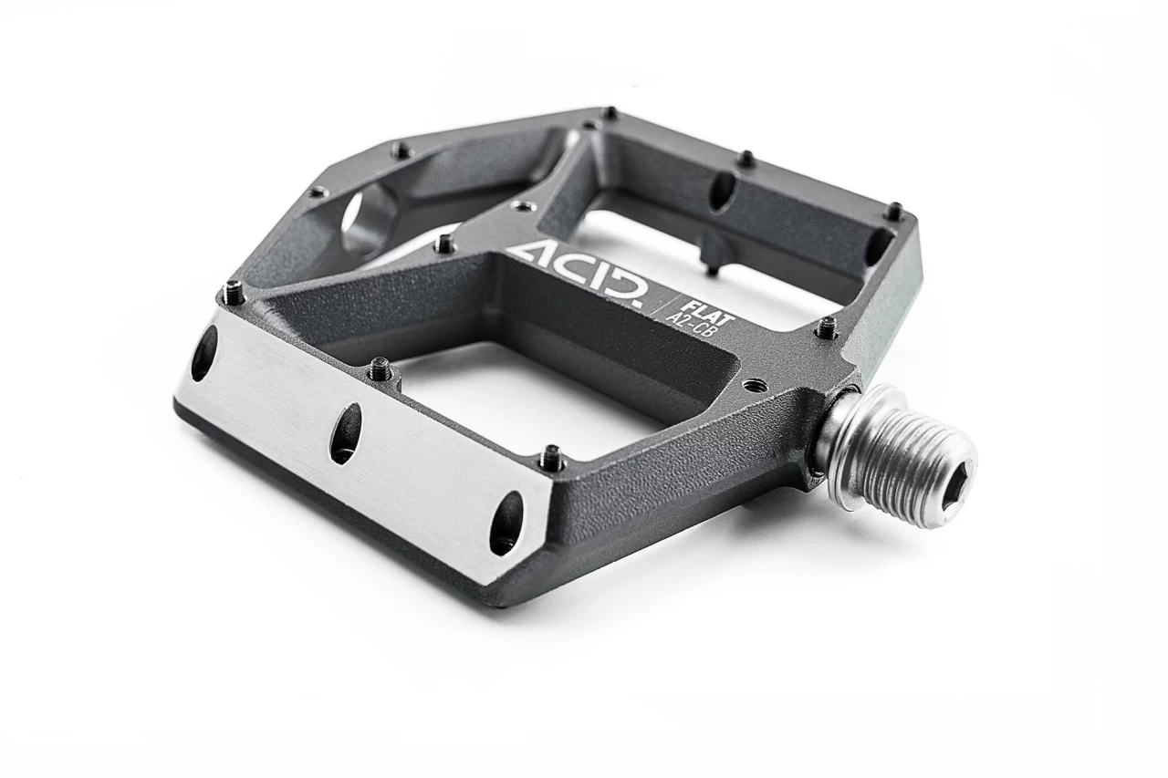 ACID Pedale FLAT A2-IB Grey 5 ACID Pedale FLAT A2-IB Grey – Bild 3