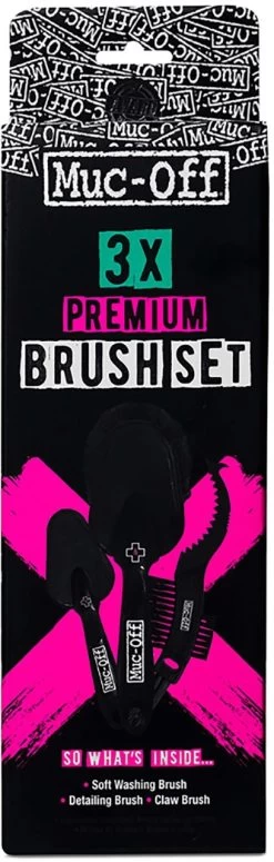 Muc-Off Muc Off 3x Brush Bürsten Set
