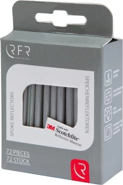 RFR Speichenreflektoren PRO Silver 5 RFR Speichenreflektoren PRO Silver -Fahrradausrüstung Geschäft RFR Speichenreflektoren PRO 2 1280x1280