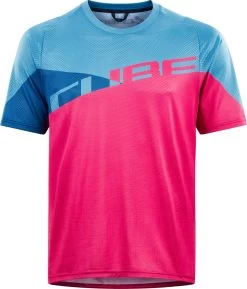 CUBE EDGE Rundhalstrikot Kurzarm