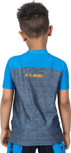 CUBE JUNIOR Trikot Kurzarm -Fahrradausrüstung Geschäft VH 10768 21768 1280x1280