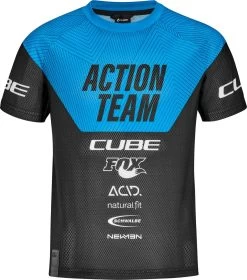 CUBE JUNIOR Trikot Kurzarm X Actionteam -Fahrradausrüstung Geschäft VH C 11146 19218 1280x1280