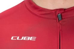CUBE ATX Trikot Full Zip Kurzarm Red -Fahrradausrüstung Geschäft VH C 11470 19123 1280x1280