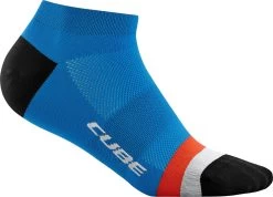 CUBE Socke Low Cut Teamline Blue´n´red´n´grey -Fahrradausrüstung Geschäft VH C 11497 19269 1280x1280