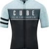 CUBE BLACKLINE Trikot CMPT Kurzarm Grey´n´blue
