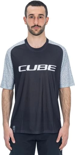 CUBE VERTEX Rundhalstrikot Kurzarm Black -Fahrradausrüstung Geschäft VH C 122911 36785 1280x1280