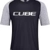 CUBE VERTEX Rundhalstrikot Kurzarm Black