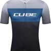 CUBE TEAMLINE Trikot CMPT Kurzarm Black´n´blue´grey