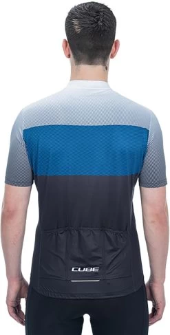 CUBE TEAMLINE Trikot CMPT Kurzarm Black´n´blue´grey -Fahrradausrüstung Geschäft VH C 12357 3 38579 1280x1280
