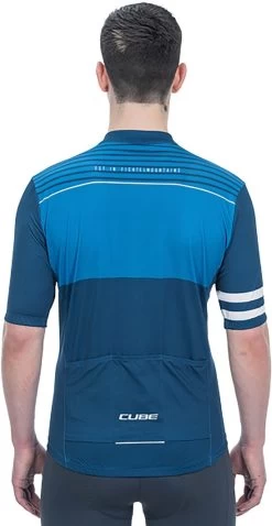 CUBE BLACKLINE Trikot CMPT Kurzarm Blue -Fahrradausrüstung Geschäft VH C 12364 3 38604 1280x1280