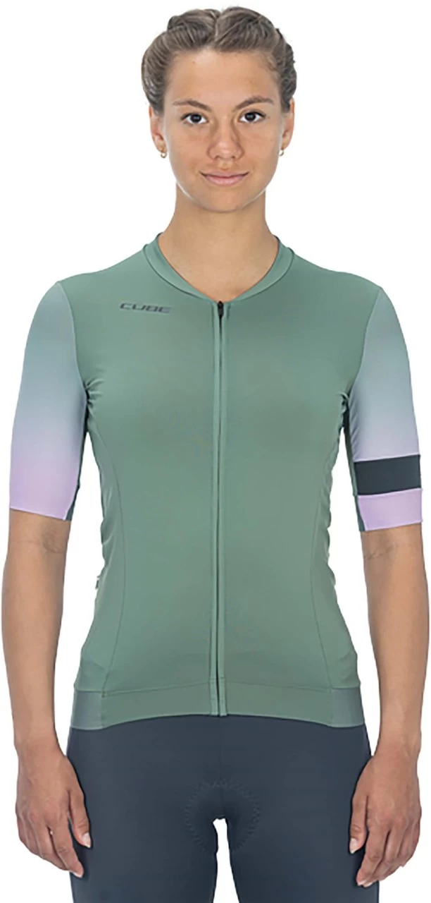 CUBE BLACKLINE WS Trikot FADE Kurzarm Green´n´violet 4 CUBE BLACKLINE WS Trikot FADE Kurzarm Green´n´violet – Bild 2