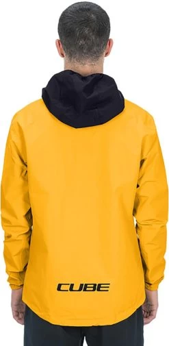 CUBE ATX Regenjacke CMPT Yellow´n´black -Fahrradausrüstung Geschäft VH C 12402 4 38764 1280x1280