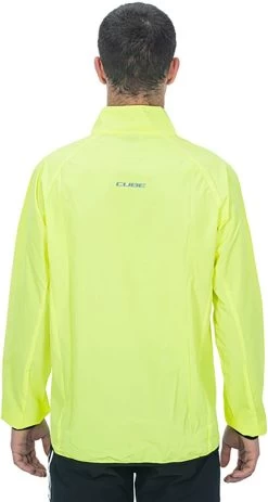 CUBE ATX Windjacke CMPT Neon Yellow -Fahrradausrüstung Geschäft VH C 12403 3 38769 1280x1280
