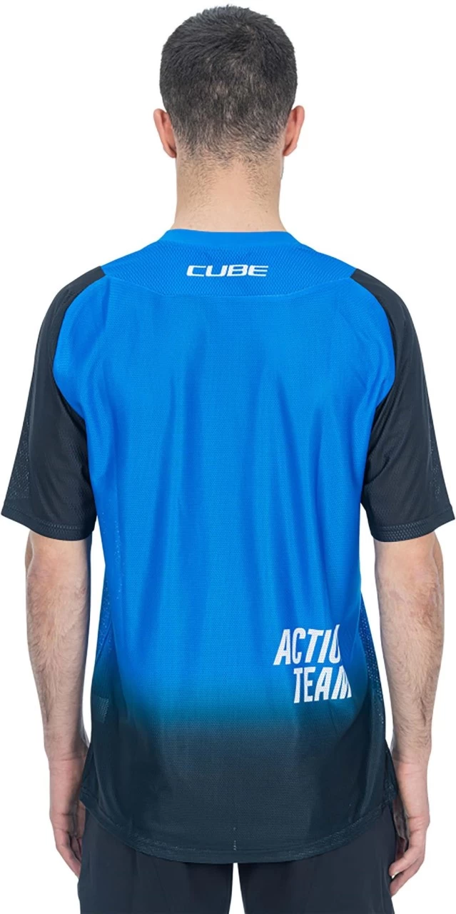 CUBE VERTEX Rundhalstrikot X Actionteam Kurzarm Black´n´blue 5 CUBE VERTEX Rundhalstrikot X Actionteam Kurzarm Black´n´blue – Bild 3