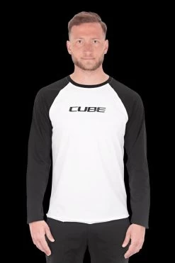 CUBE Organic Longsleeve Schwarz / Weiß 7 CUBE Organic Longsleeve Schwarz / Weiß -Fahrradausrüstung Geschäft sleve cube t shirt 32149 1280x1280