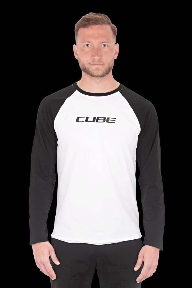 CUBE Organic Longsleeve Schwarz / Weiß 5 CUBE Organic Longsleeve Schwarz / Weiß – Bild 3